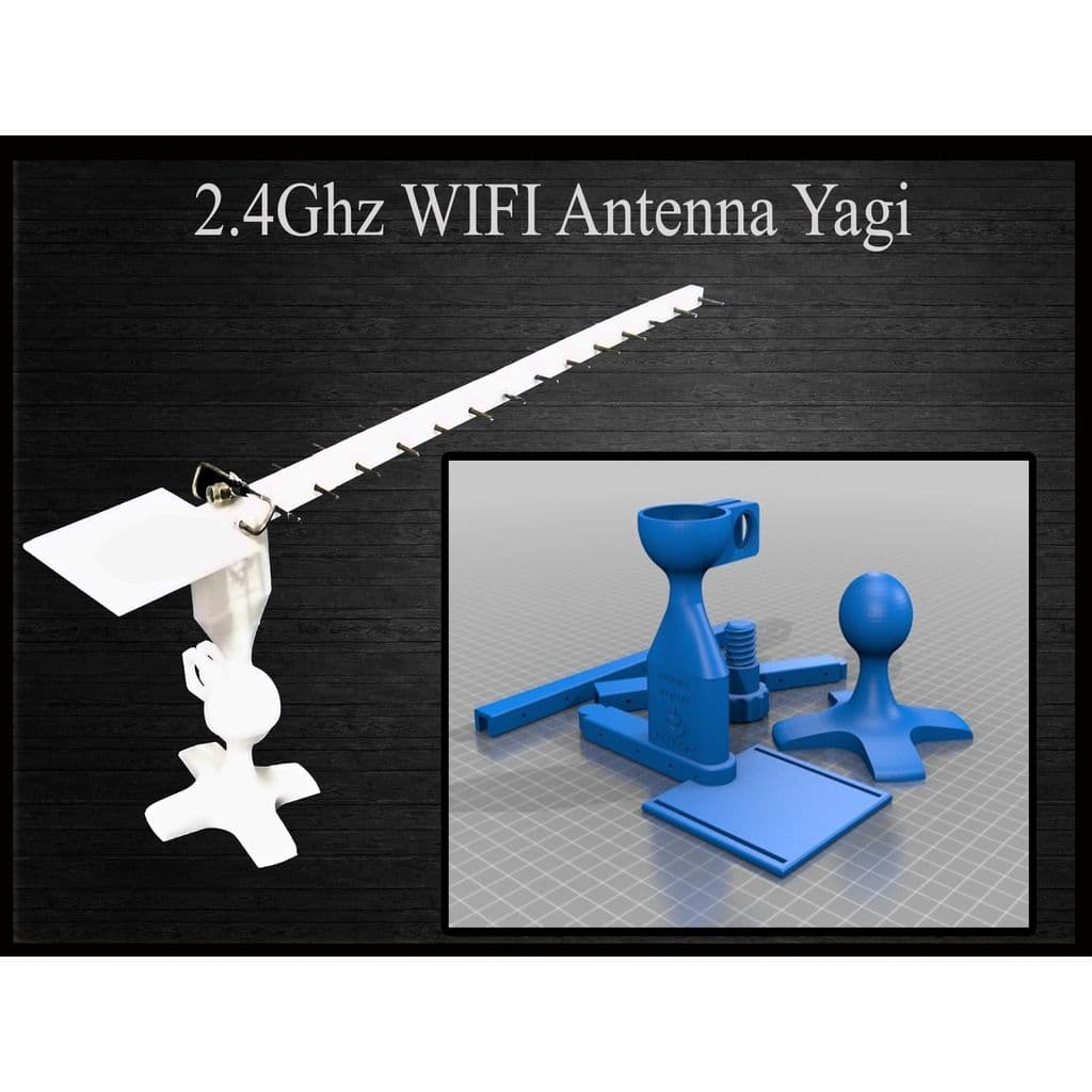 Антенна Яги для Wi-Fi 2.4 ГГц — фото 1