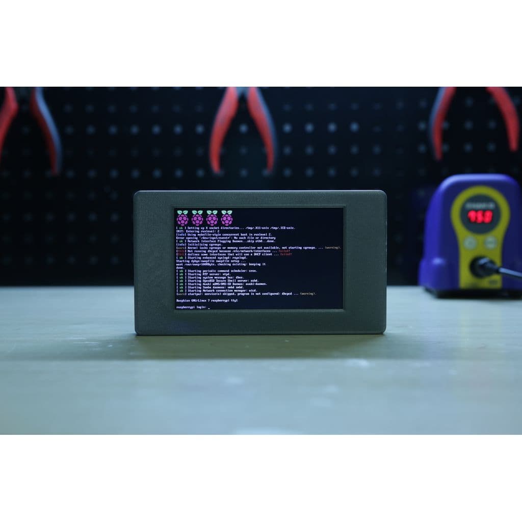 Портативный Raspberry Pi 2 с экраном — фото 2