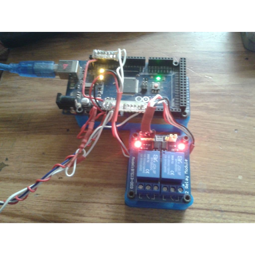 Крепление для Arduino и двух реле — фото 2