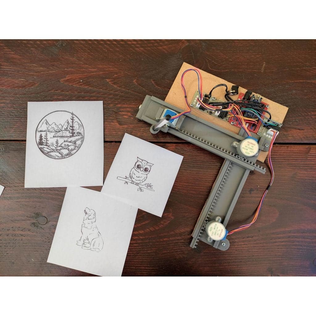 Миниатюрный гравировальный станок на Arduino — фото 1