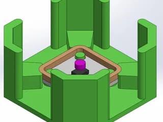 Крепление платы энкодера AS5600 на двигатель NEMA17 — фото 1