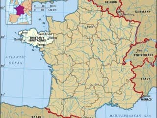Гибкая карта Бретани — фото 1
