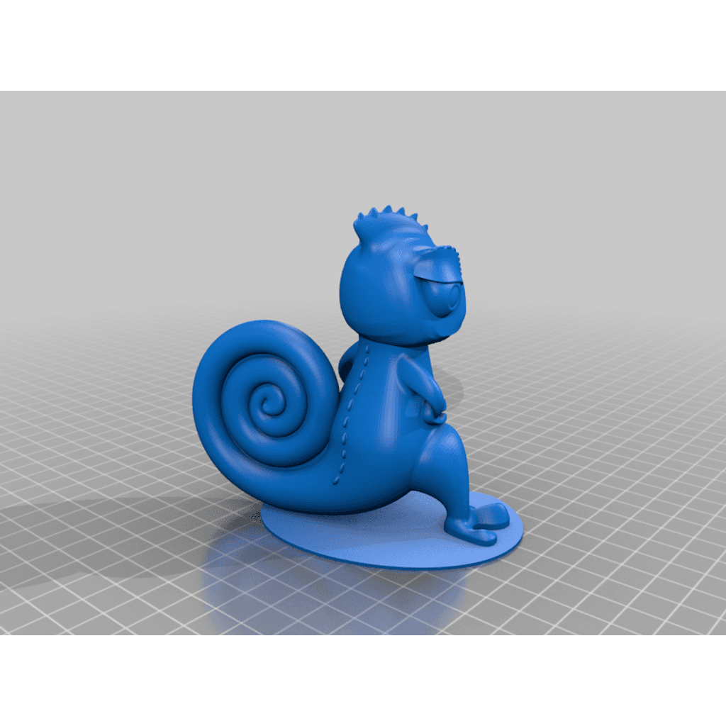 Хамелеон-маскот Algix 3D — фото 3