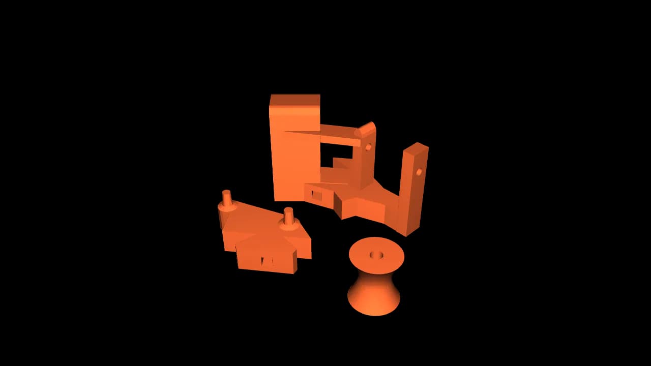 Боковая направляющая для филамента Ender 3 V3 SE / KE — фото 4