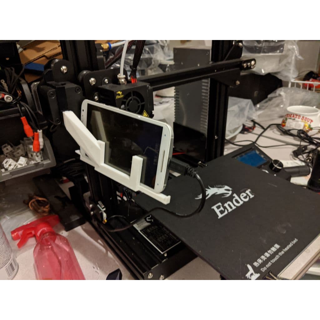 Крепление для смартфона на 3D-принтер Ender — фото 1
