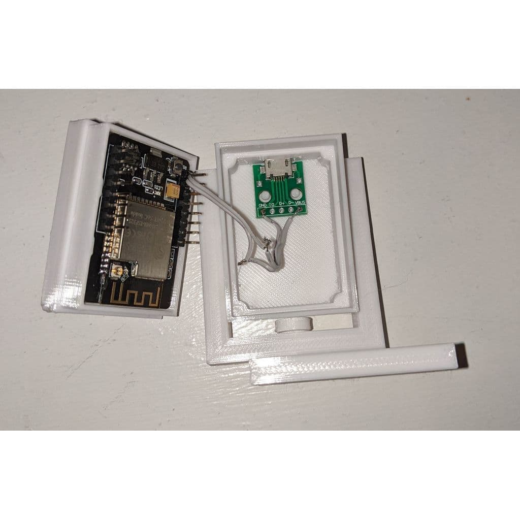 Корпус для платы ESP32-CAM с разъёмом Micro USB — фото 2