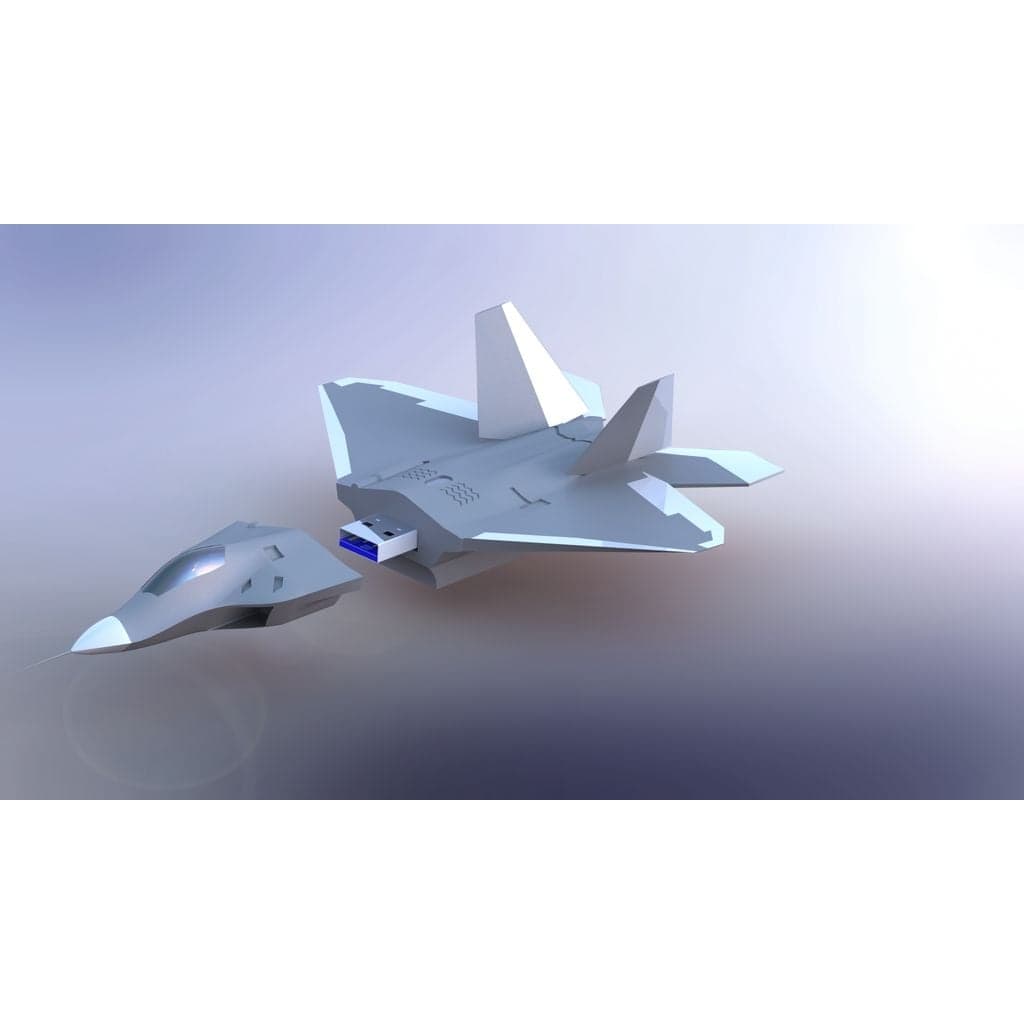 Корпус для флешки «истребитель F-22» — фото 2