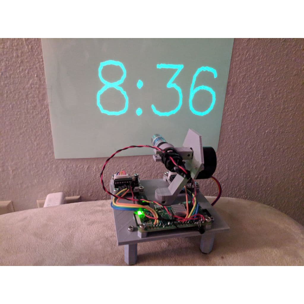 Светящийся лазерный проектор для Raspberry Pi — фото 3