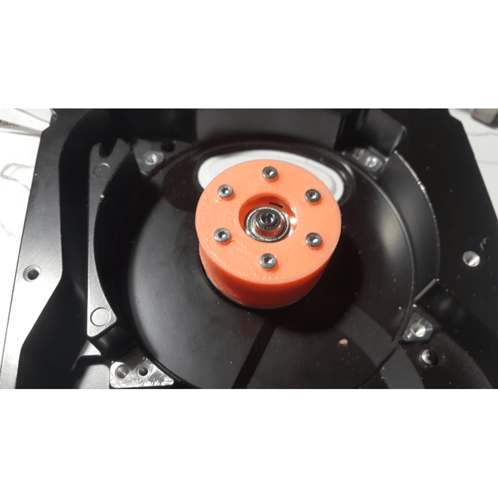 Крепление шпинделя HDD для самодельных проектов