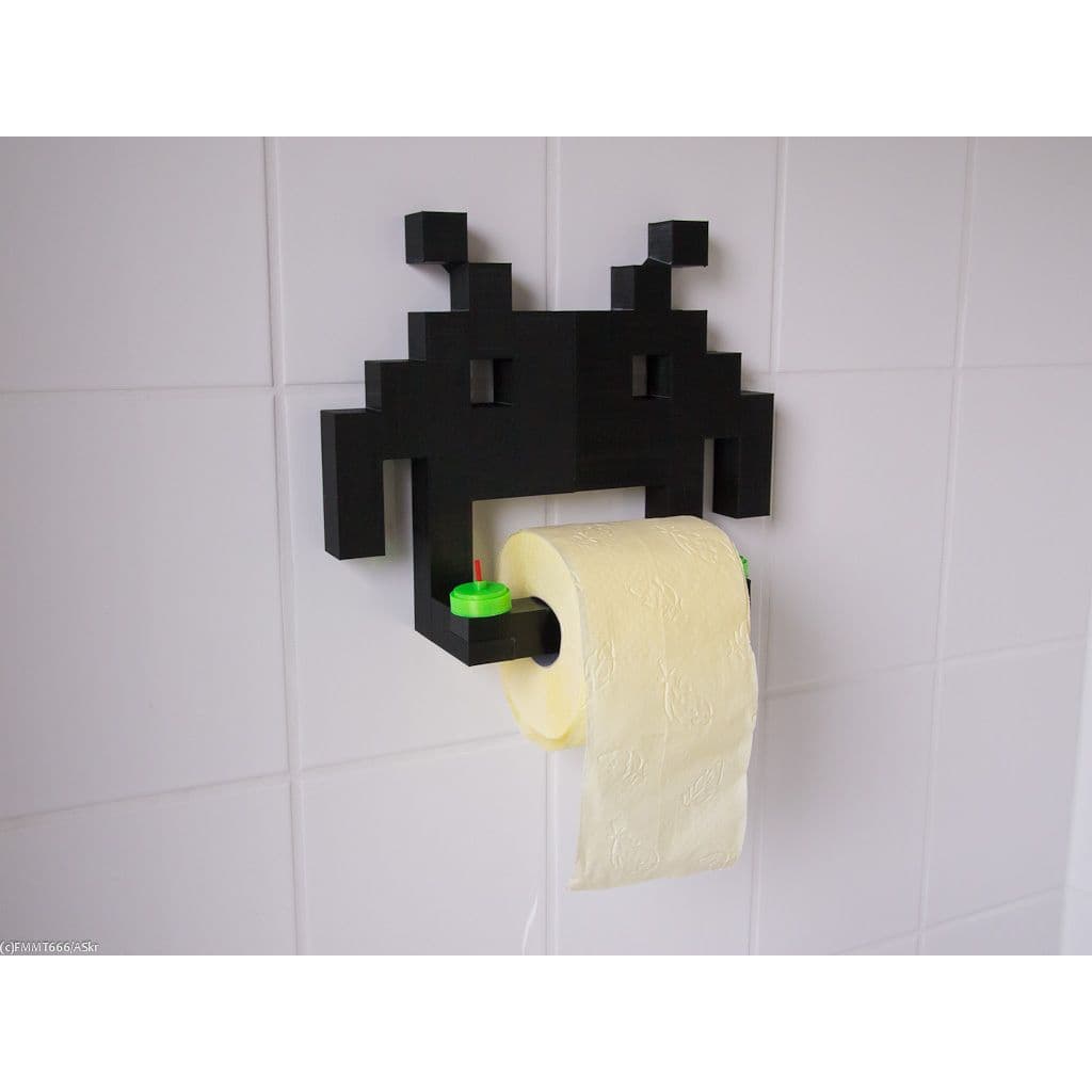 Держатель туалетной бумаги «Space Invader»