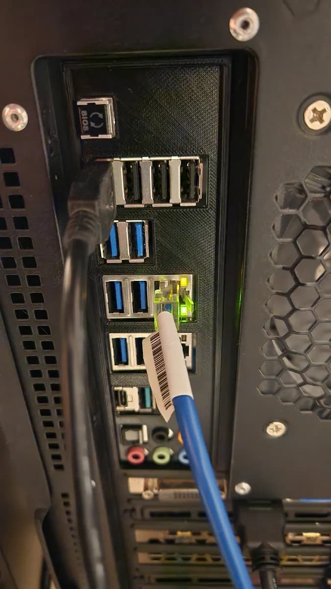 Заглушка задней панели материнской платы (I/O-щиток) — фото 8