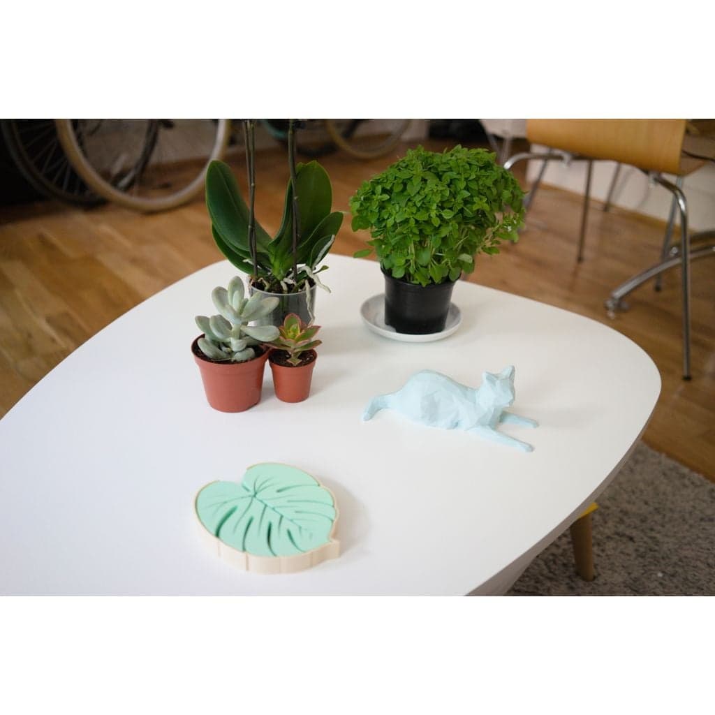 Подставки под чашки в форме листа — фото 3