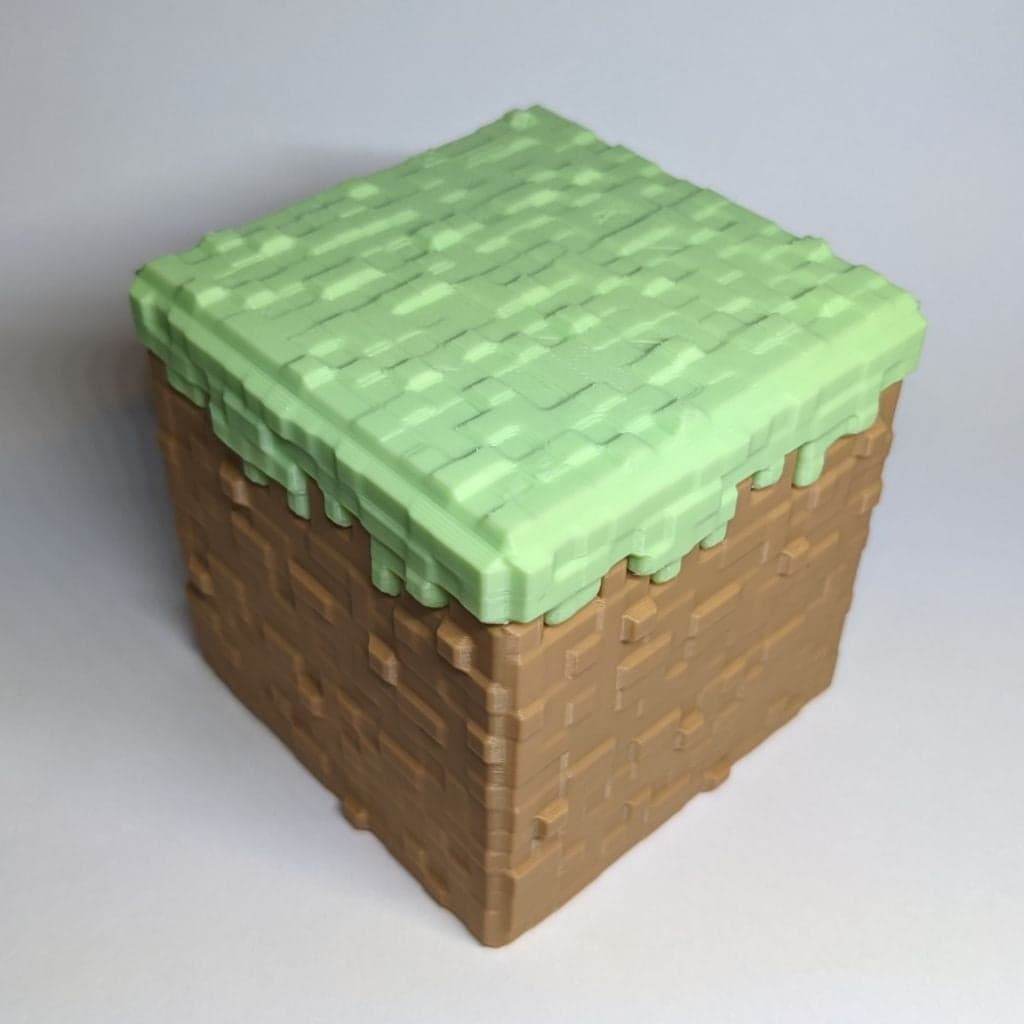 Контейнер «Блок травы» из Minecraft — фото 3
