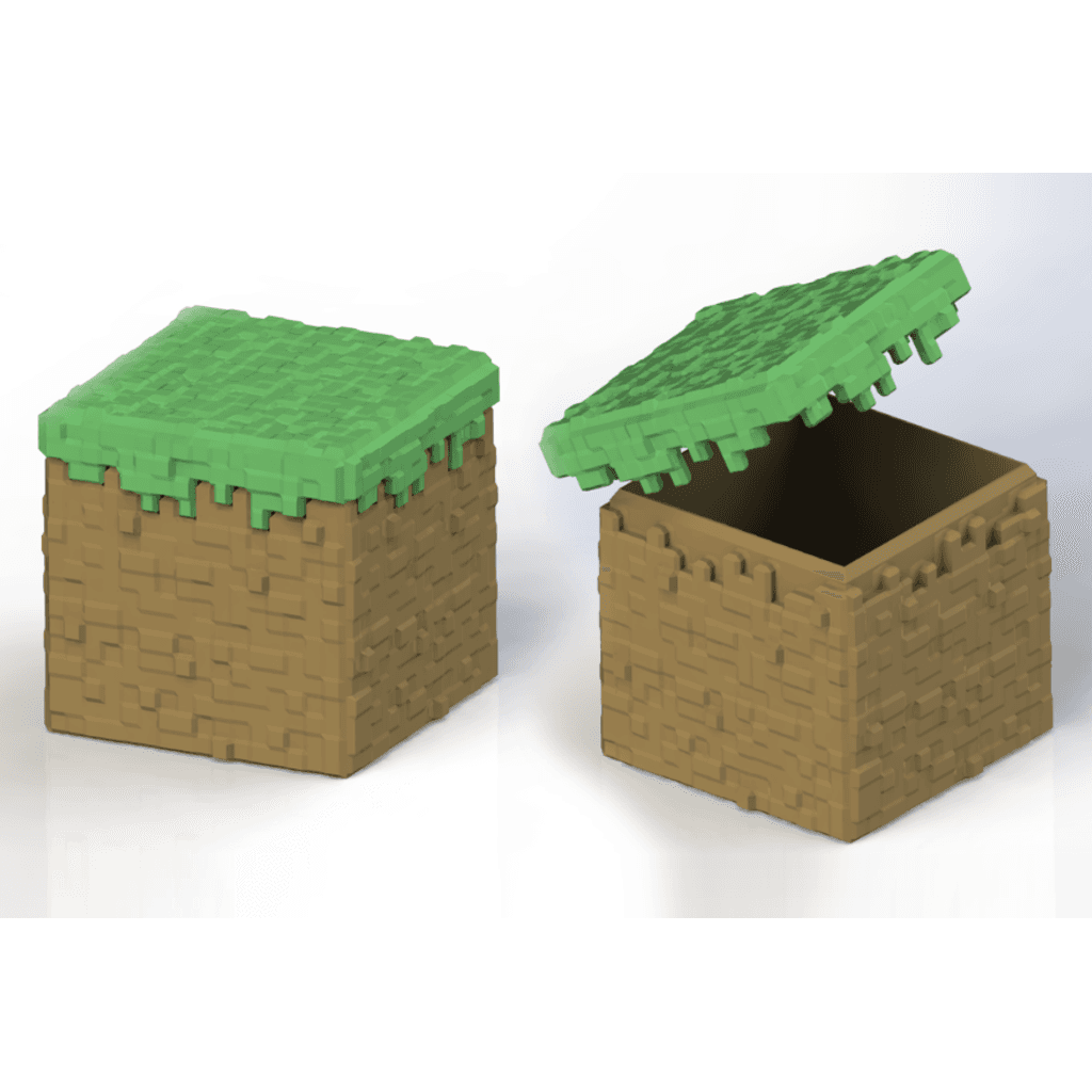 Контейнер «Блок травы» из Minecraft — фото 2