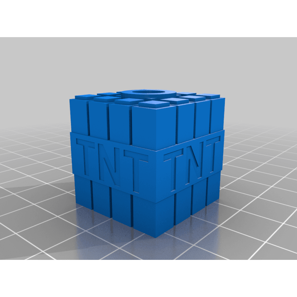 Подсвечник «ТНТ» из Minecraft — фото 2
