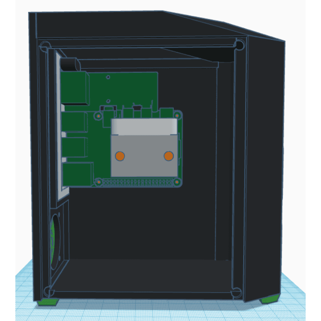 Миниатюрная башня для Raspberry Pi — фото 3