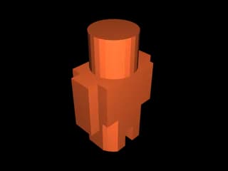 Базовая фигурка человечка для системы MOST 1:100 — фото 1