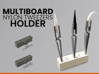 Держатель на 5 пинцетов для перфопанели MultiBoard — фото 5
