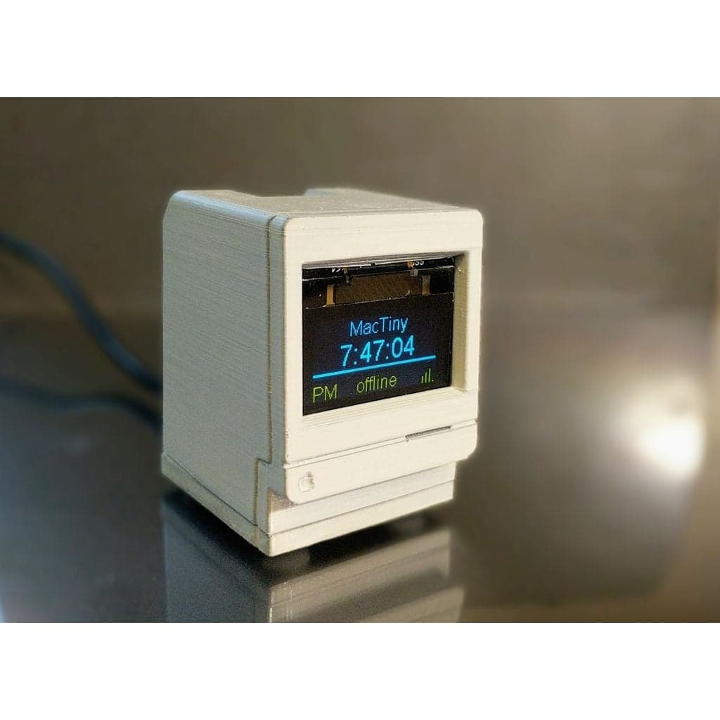 Монитор OctoPrint в стиле Mac Classic — фото 1
