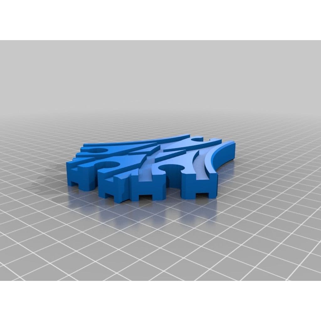 Библиотека OpenSCAD для создания железных дорог — фото 3