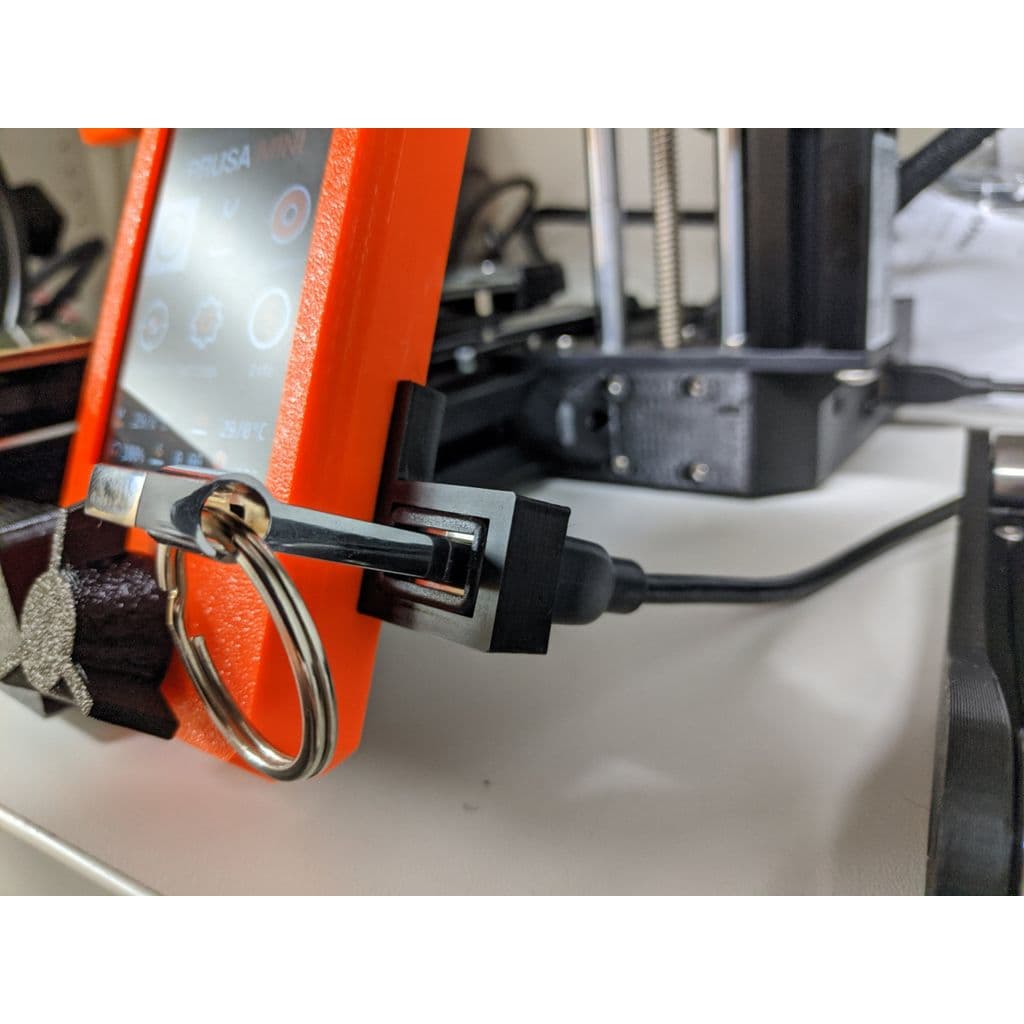 Держатель кабеля USB для принтера Prusa MINI — фото 2