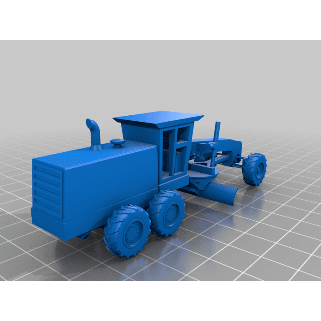 Автогрейдер V2.0 (масштаб HO)