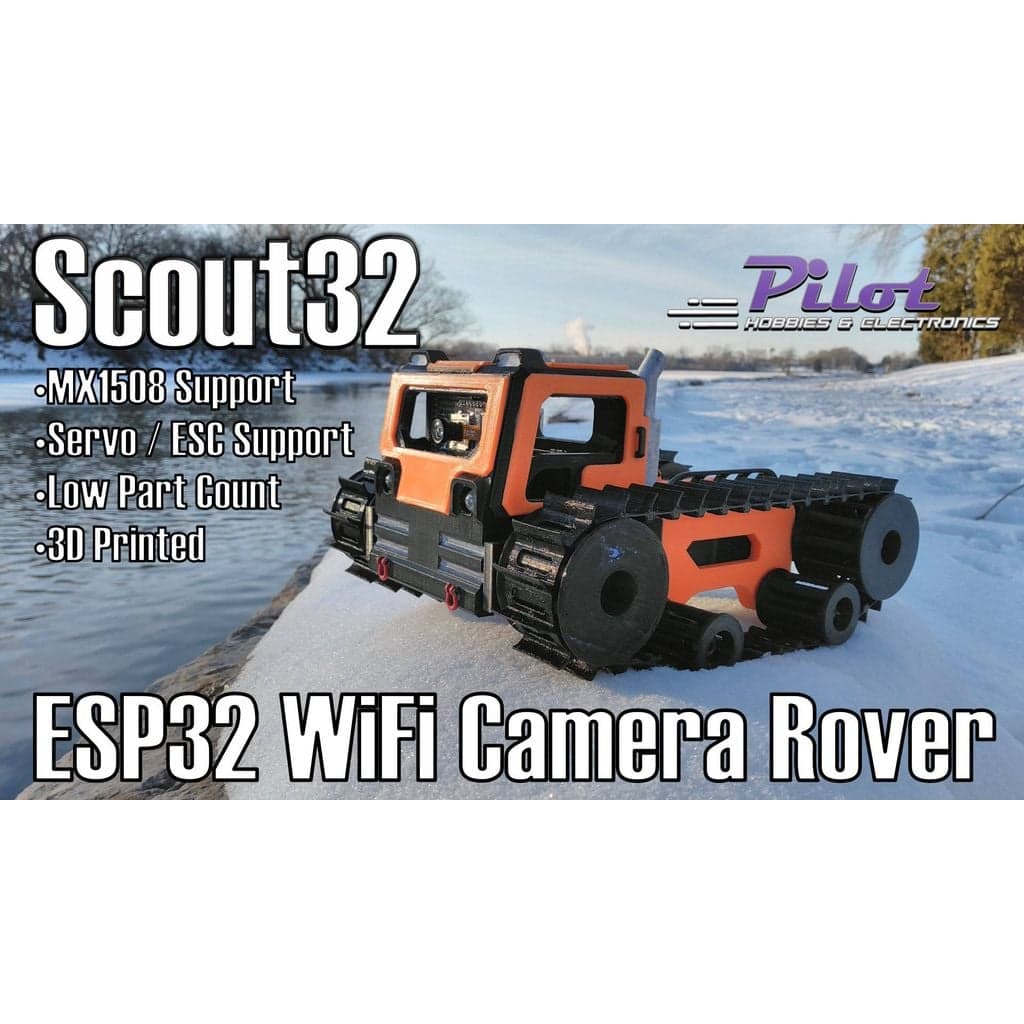 FPV-ровер Scout32 на ESP32 — фото 1