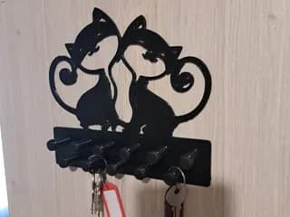 Ключница-кошка со стальным усилением — фото 1