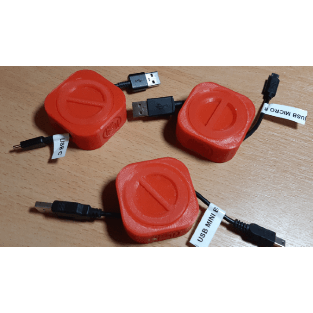 Катушка для хранения USB-кабелей — фото 1