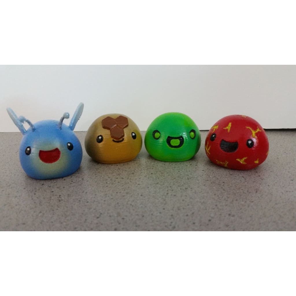 Слаймы из Slime Rancher — 4 фигурки — фото 2