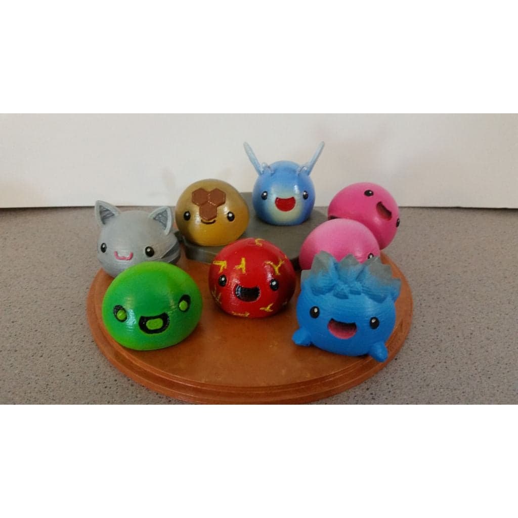 Слаймы из Slime Rancher — 4 фигурки — фото 3