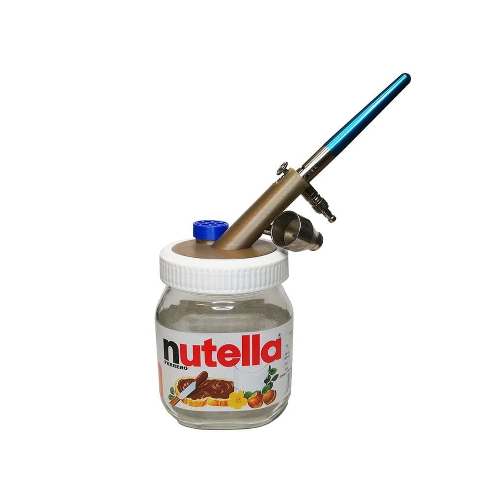 Емкость для очистки аэрографа (банка Nutella) — фото 2
