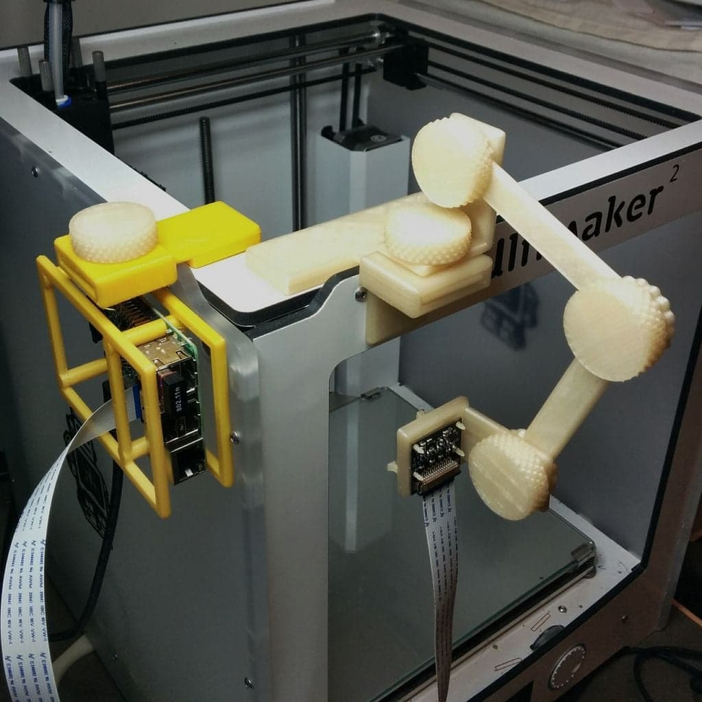 Крепление для Raspberry Pi и камеры к Ultimaker 2 — фото 1
