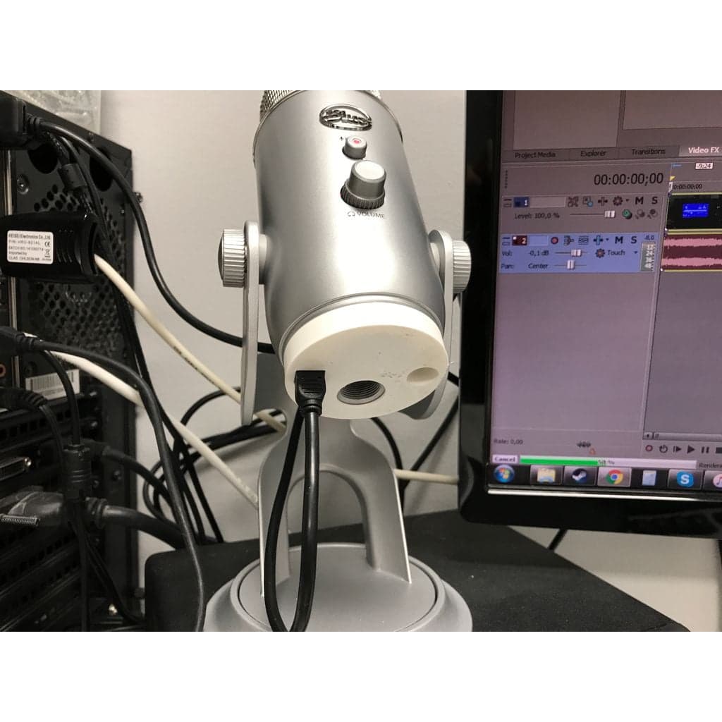 Защита кабеля для Blue Yeti — фото 1