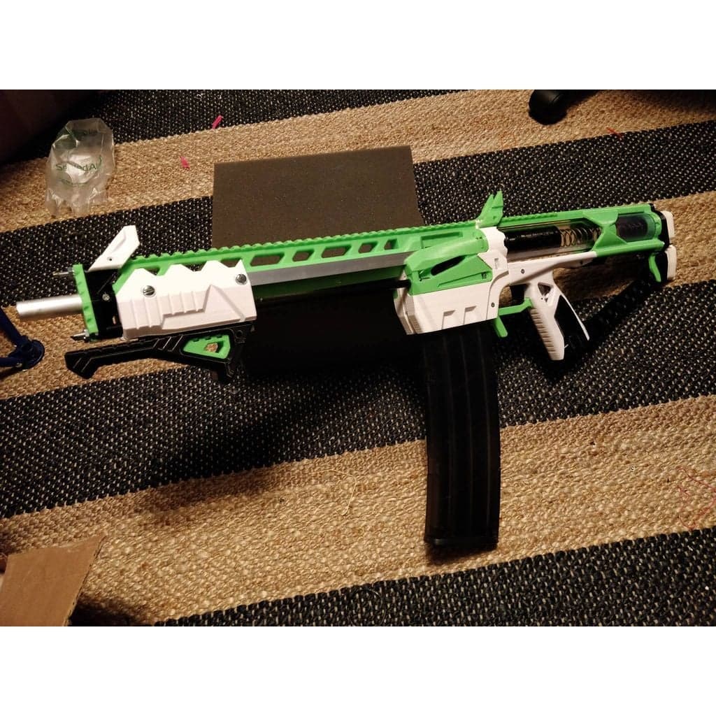 Бластер Caliburn под стрелы NERF (помповый) — фото 2