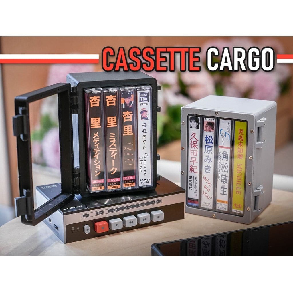 Бокс для 4 аудиокассет «Cassette Cargo» — фото 1