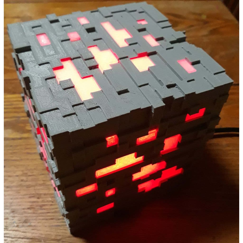 Светильник «Руда Minecraft» — фото 3