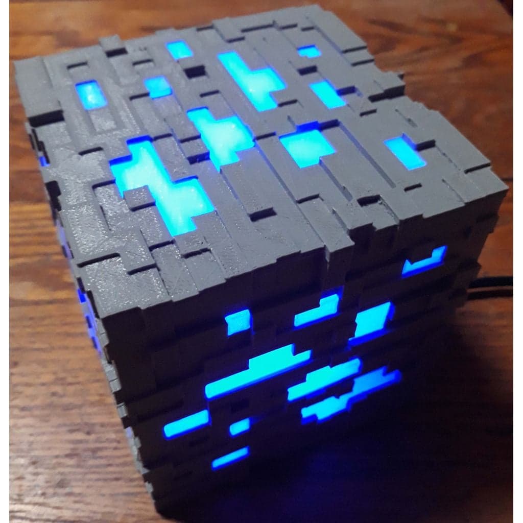 Светильник «Руда Minecraft» — фото 2