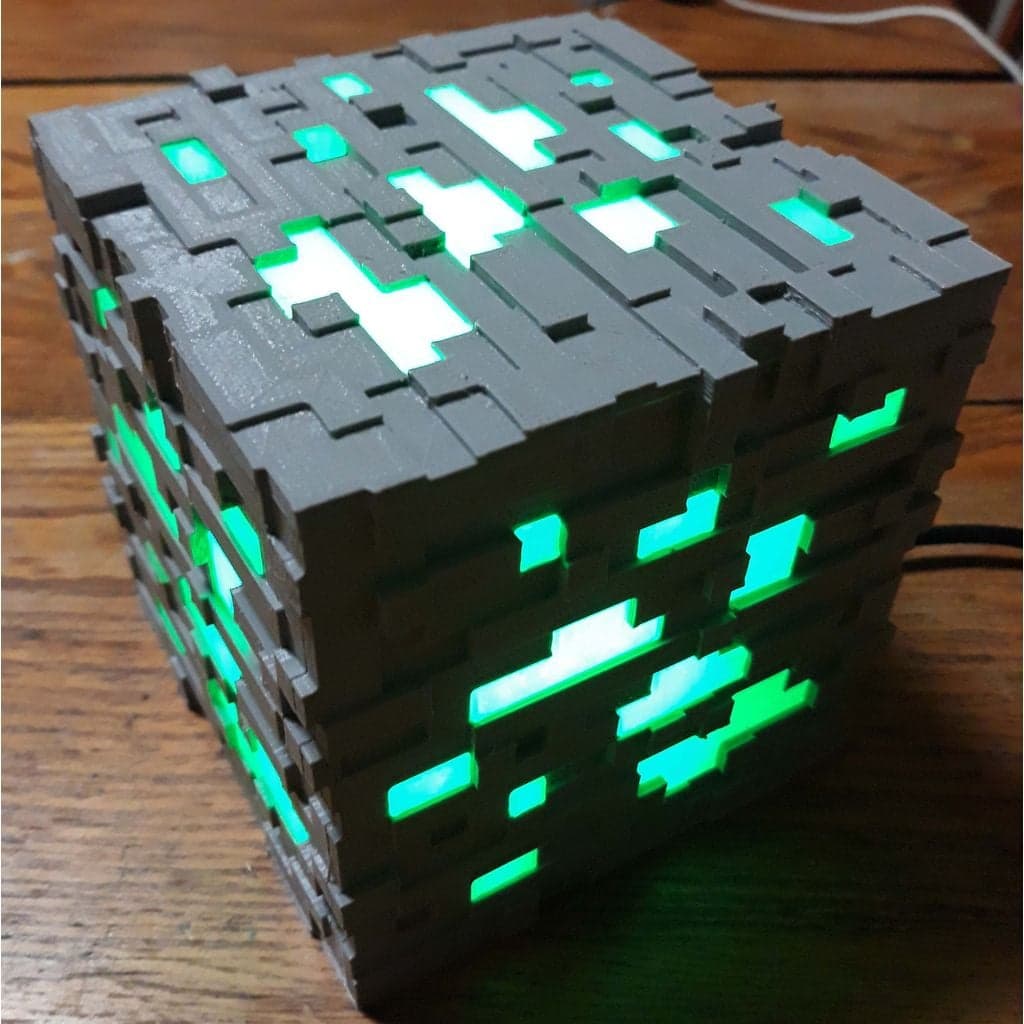 Светильник «Руда Minecraft» — фото 1