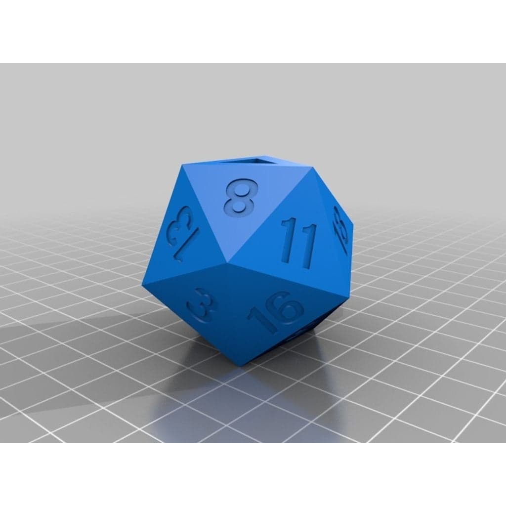 Кубик D20 — игрушка-кормушка для кота — фото 2