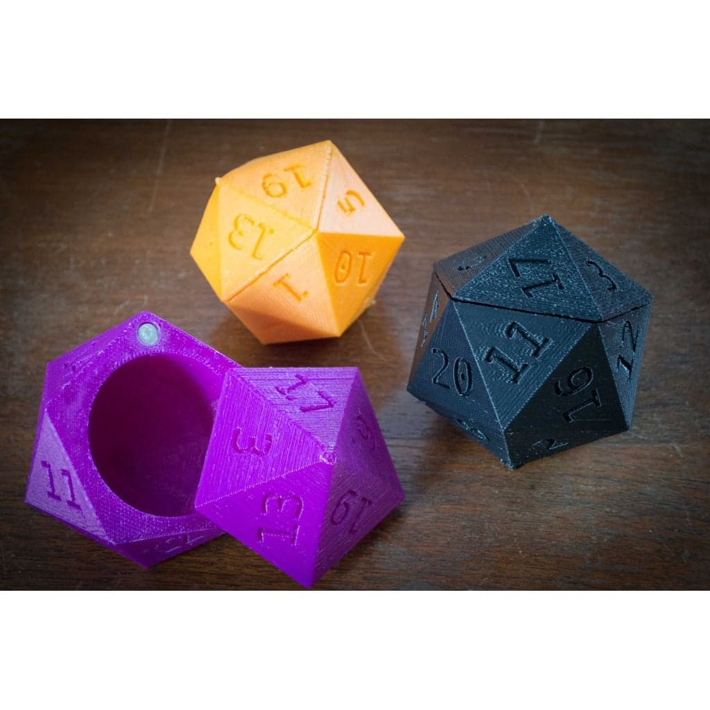 Держатель для игральных костей в форме d20 — фото 1