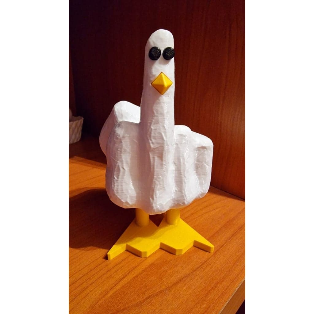 Уточка с жестом (Duck You) — фото 1