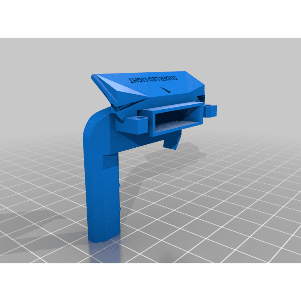 Каналопровод для вентилятора 3D-принтера Ender 3 с подсветкой — фото 2