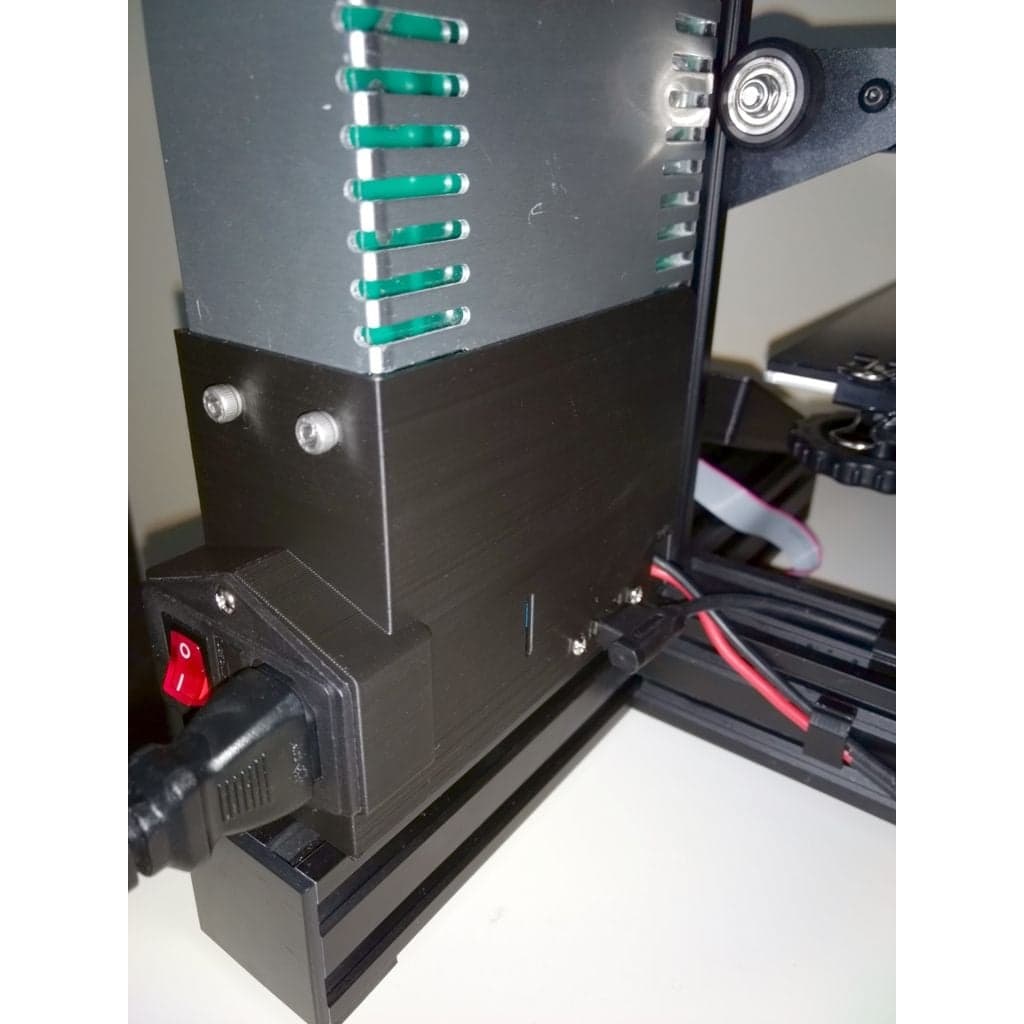 Защитный кожух блока питания для Ender 3 с USB — фото 1