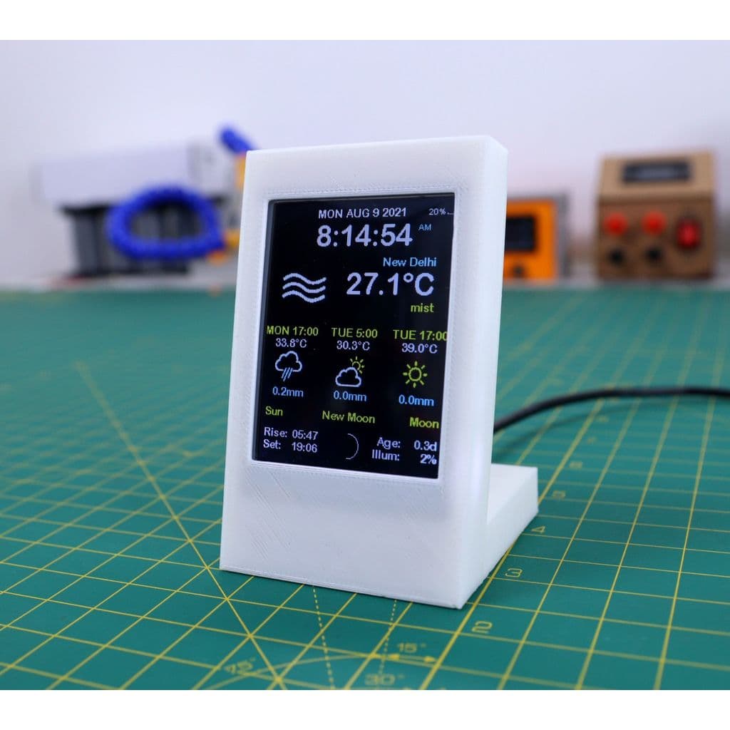 Погодный дисплей на ESP8266 — фото 1