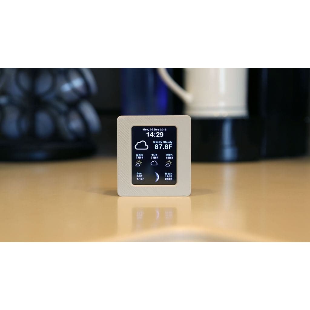 Wi-Fi метеостанция на ESP8266 с TFT-экраном — фото 1