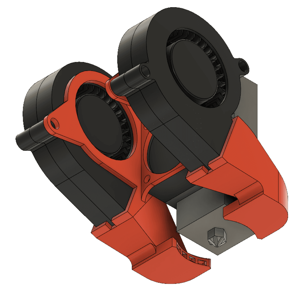 Крепление для вентиляторов принтера Folgertech FT-6 — фото 1