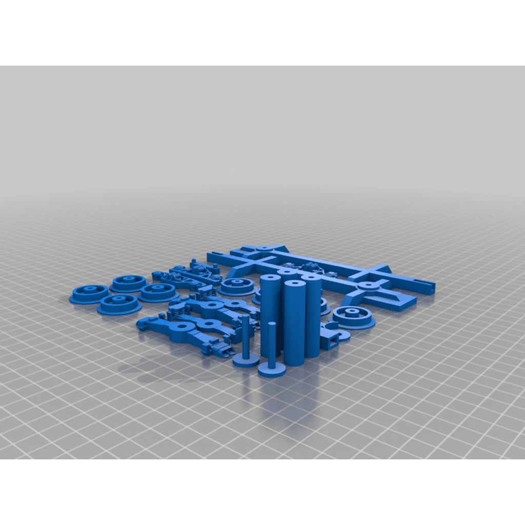 Шасси для модели железной дороги G масштаба — фото 1