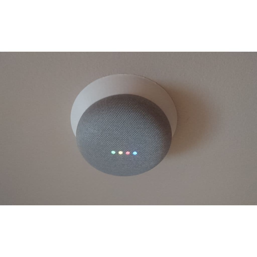 Крепление Google Home Mini на распаечную коробку — фото 1
