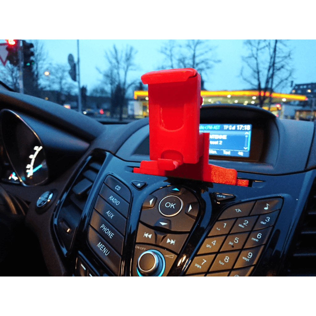 Держатель телефона в CD-слот Ford Fiesta MK6/7 — фото 3